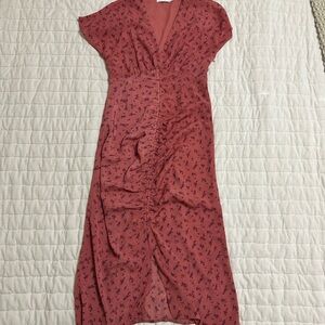 Lush Pink midi dress